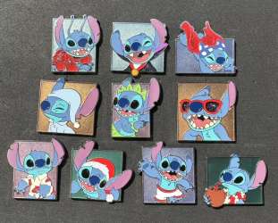 Experiment 626 Mystery Set - Stitch Experiment 626 Series Limited Release 10 Pin Mystery Set - MLT