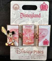 Disneyland 68th Anniversary Hinged Map