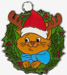 46453 - BoxLunch - Disney - Reindeer Toulouse in Christmas wreath - Loungefly alternate image