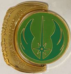 46475 - Star Wars Weekends 2009 - Symbol - Jedi Mace and Qui-Gon - Walt Disney World alternate image