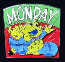 64216 - Spotlight - Little Green Men Days of the Week - Monday - Walt Disney World alternate image