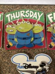 64219 - Spotlight - Little Green Men Days of the Week - Thursday - Walt Disney World alternate image