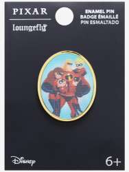 64259 - BoxLunch - Pixar - Incredible Family Lenticular Portrait - Loungefly alternate image