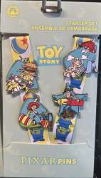 Pixar Toy Story Summer Pin Trading Starter Set - Toy Story Summer Starter Set - MLT