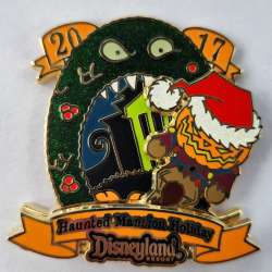 32753 - Haunted Mansion Holiday - PP - Man Eating Wreath - Disneyland Resort alternate image