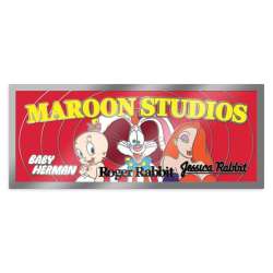 64342 - Who Framed Roger Rabbit 35th Anniversary - D23 Exclusive - Maroon Studios Billboard Jumbo - Disney Fan Club alternate image