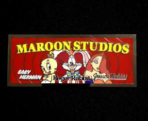 64342 - Who Framed Roger Rabbit 35th Anniversary - D23 Exclusive - Maroon Studios Billboard Jumbo - Disney Fan Club alternate image