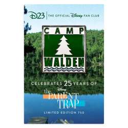 64343 - The Parent Trap - The Parent Trap (1998) 25th Anniversary - Camp Walden Logo - Disney Fan Club alternate image