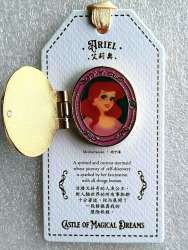 Castle of Magical Dreams 2021 - Princess Locket &amp; Bookmark Set - Ariel - HKDL