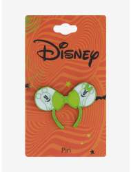 64394 - BoxLunch - Halloween - Neon Green Minnie Mouse Ghost Ears - Disney Licensed alternate image