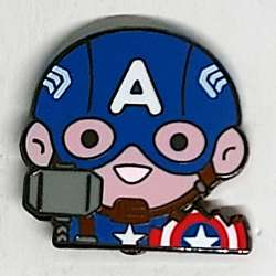 64448 - Marvel Studios x 100% Soft - Worthy Captain America - Disney Licensed alternate image