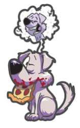 64466 - SDCC 2023 - Marvel Skottie Young - Lucky (Pizza Dog) - Disney Licensed alternate image