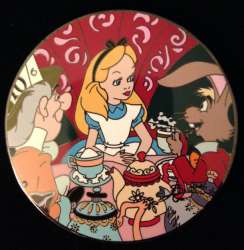 Elisabete Gomes Signature Series January 2005 5-pin set - Alice Tea Party - DA