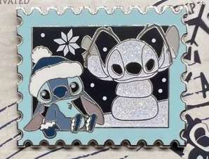 46355 - Gift Card GWP Promotion 2021 - Stamps - Stitch with Angel Snowman alternate image
