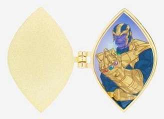 64556 - BoxLunch - Marvel Hinged Infinity Stones Mystery Collection - Power Infinity Stone - Thanos - Loungefly alternate image