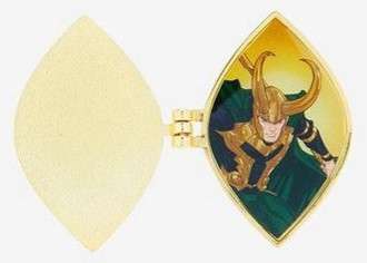 64559 - BoxLunch - Marvel Hinged Infinity Stones Mystery Collection - Mind Infinity Stone - Loki - Loungefly alternate image