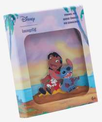 Loungefly - Collector Box - Lilo and Stitch with Ukulele at Beach - LFLY