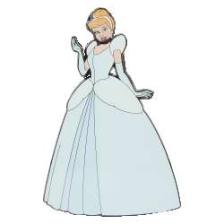 64629 - Loungefly - Magnetic Princess Paper Doll - Cinderella Set - Loungefly alternate image