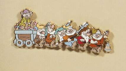 Snow White and the Seven Dwarfs 75th Anniversary - Storybook Boxed Set - Seven Dwarfs Walking ONLY - DSUS