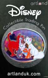 64667 - ArtLand Pin on Glass - Family Portrait - The Aristocats - Artland / ACME alternate image