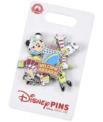Welcome Aboard - Mickey and Friends Spinner - DSJ