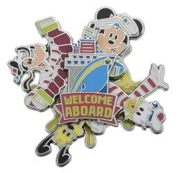 Welcome Aboard - Mickey and Friends Spinner