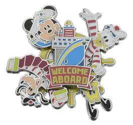 Welcome Aboard - Mickey and Friends Spinner - DSJ