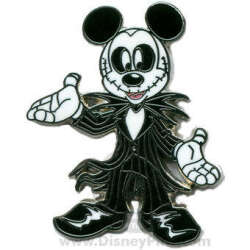 Mickey Mouse as Jack Skellington