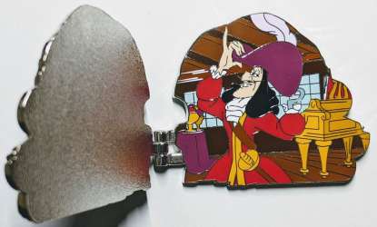 46938 - Heroes vs Villains Pin Event - Villains Lairs - Captain Hook - Walt Disney World alternate image