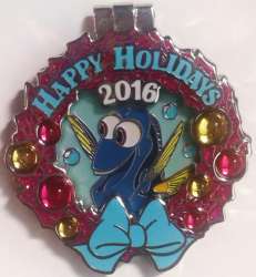 47033 - Resort Holiday Collection 2016: Jeweled Wreaths - Art of Animation - Dory - Walt Disney World alternate image