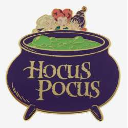 Loungefly - Collector Box - Hocus Pocus - The Sanderson Sisters Cauldron Slider - LFLY