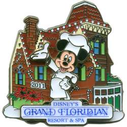'Gingerbread House Collection 2011 - Grand Floridan - Mickey Mouse - WDW'