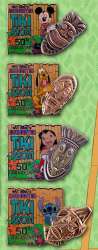 64936 - Enchanted Tiki Room 50th Anniversary - Tiki God Mask Boxed Pin Set - Disneyland Resort alternate image