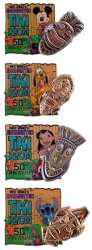 'Walt Disney's Enchanted Tiki Room 50th Anniversary Event - Tiki God Mask Boxed Set — Full Set - DLR'