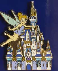 47235 - Walt Disney World 50th Anniversary Park Icons - Magic Kingdom and Tinker Bell - Walt Disney World alternate image