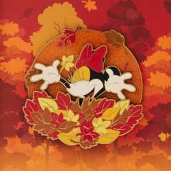 Loungefly - Collector Box - Fall Minnie Mouse Sliding Pin - LFLY