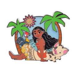 65047 - Disney Pins Blog (DPB) Exclusives - Moana’s Tropical Paradise - Disney Licensed alternate image