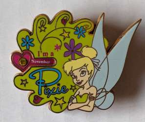 I’m a Pixie Birthday Rhinestone Spinner - MLT