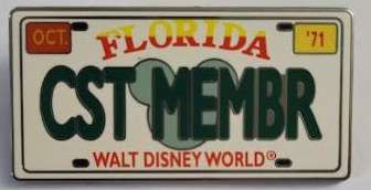 Click to view the Florida CST MEMBR License Plate details
