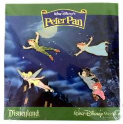 Peter Pan Flying Over London 4 Pin Booster Set - Peter Pan, Tinker Bell, Wendy, John and Michael - MLT