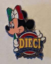 65120 - Disney Pin Trading 10th Anniversary: Ten Years of Pin Trading - Minnie Mouse - DIECI - WDW - Walt Disney World alternate image