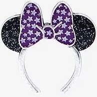 47016 - BoxLunch - Minnie Mouse Ears Headband (Series 3) - Stars - Disney Licensed alternate image