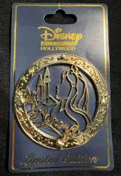 Grand Pin Trading Event - Beauty and the Beast Live Action - Princess Silhouette Set - Aurora - DSSH