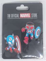 65288 - SDCC 2023 - Marvel Skottie Young - Captains America (Steve Rogers and Sam Wilson) - Disney Licensed alternate image