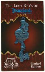 1403 - The Lost Keys of Disneyland - The Little Mermaid Ariel's Undersea Adventure Key - Disneyland Resort alternate image