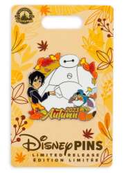 'Disney Parks Seasons - Fall/Autumn - 2023 - Baymax, Hiro, and Mochi - MLT'