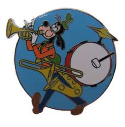 48058 - Mickey Mouse Club Deluxe Starter Trading Pin Set - Goofy One Man Band alternate image