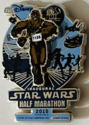 Click to view the Half Marathon Chewbacca Pin details