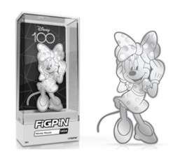 65643 - FiGPin - Disney D100 - Silver Minnie Mouse #1404 - FiGPiN alternate image