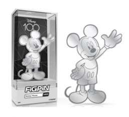 65644 - FiGPin - Disney D100 - Silver Mickey Mouse (1403) - FiGPiN alternate image